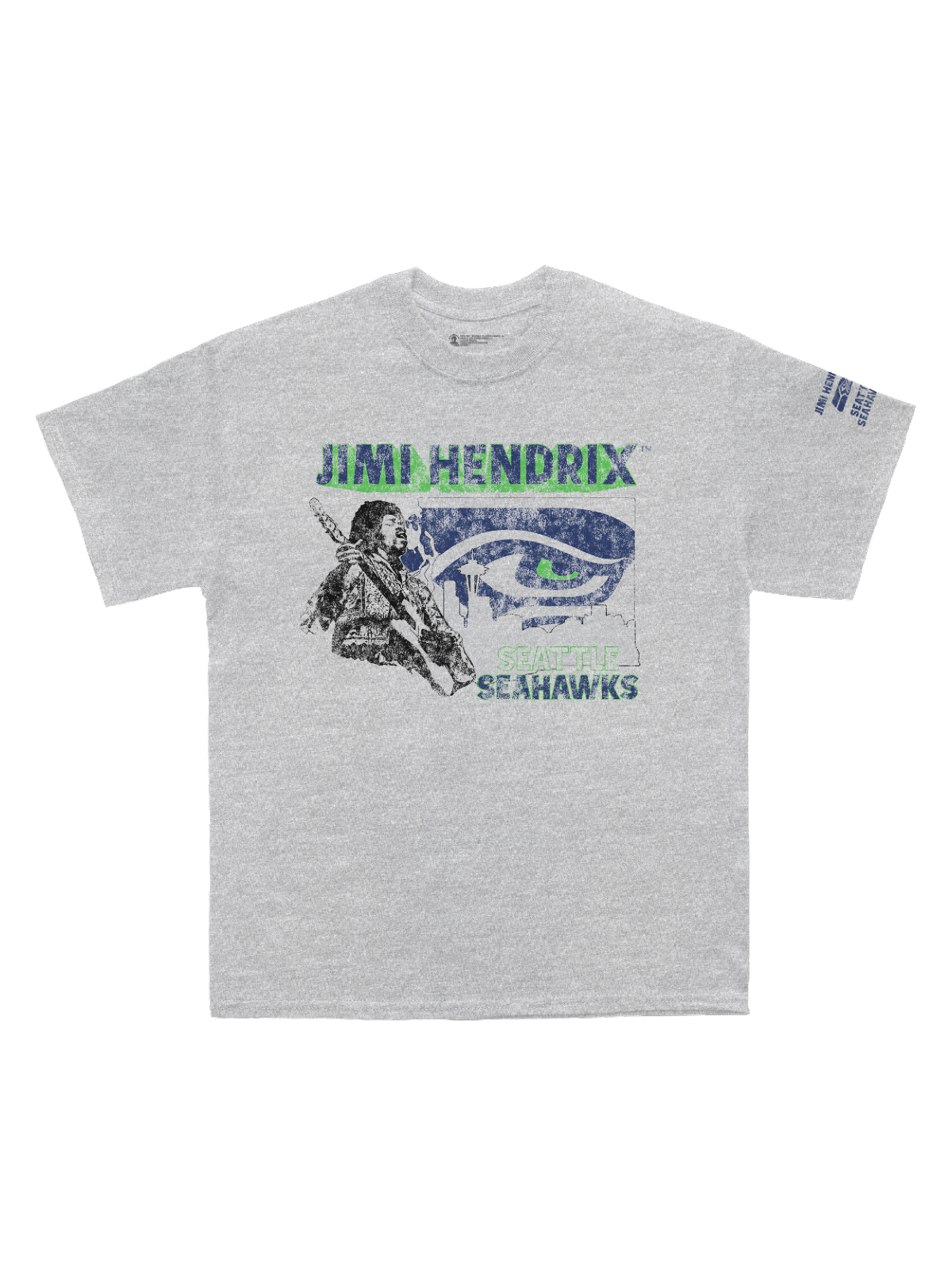Jimi Hendrix x Seattle Seahawks Tee – Authentic Hendrix
