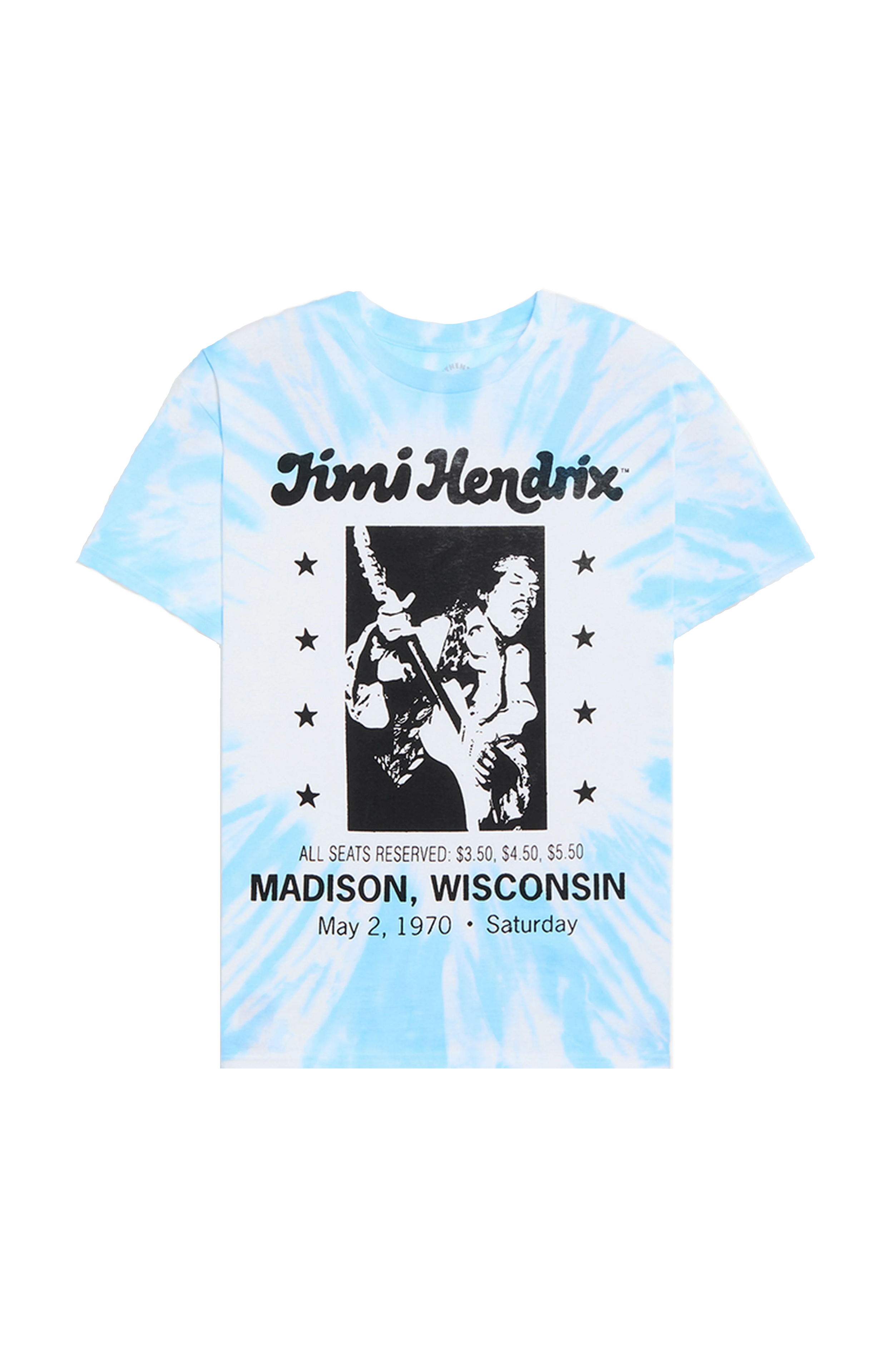 Madison 1970 Tie-Dye Tee – Authentic Hendrix