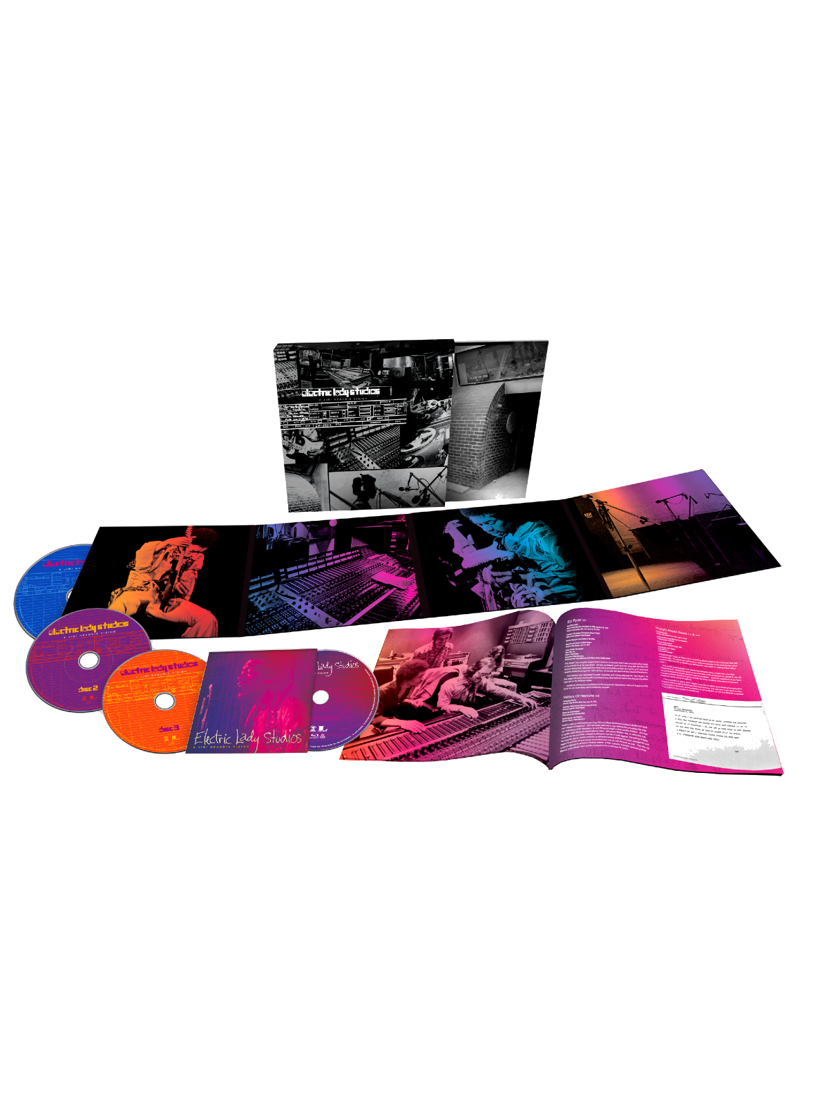 Electric Lady Studios: A Jimi Hendrix Vision - 3CD/1 Blu-ray Box