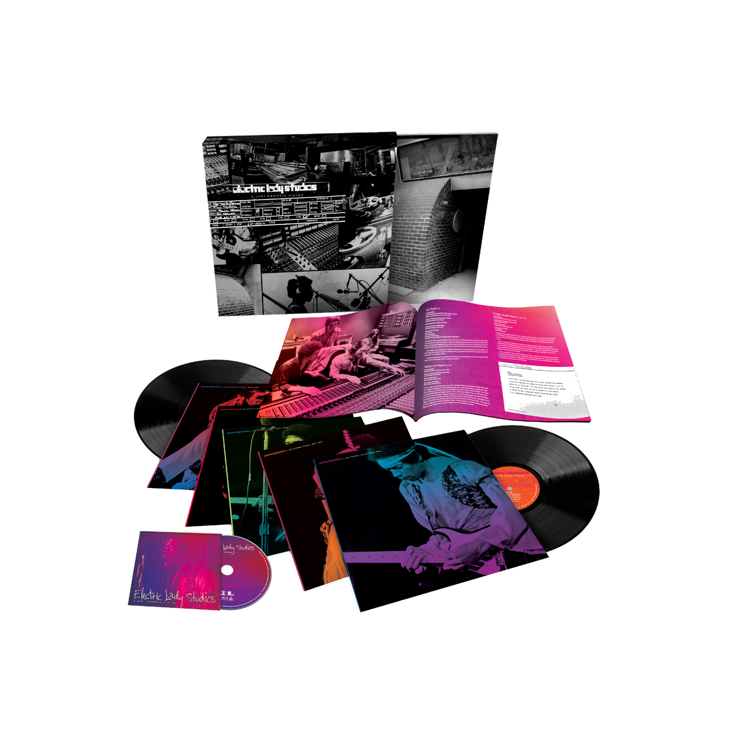 Electric Lady Studios: A Jimi Hendrix Vision 5LP/1 Blu-ray Box Set