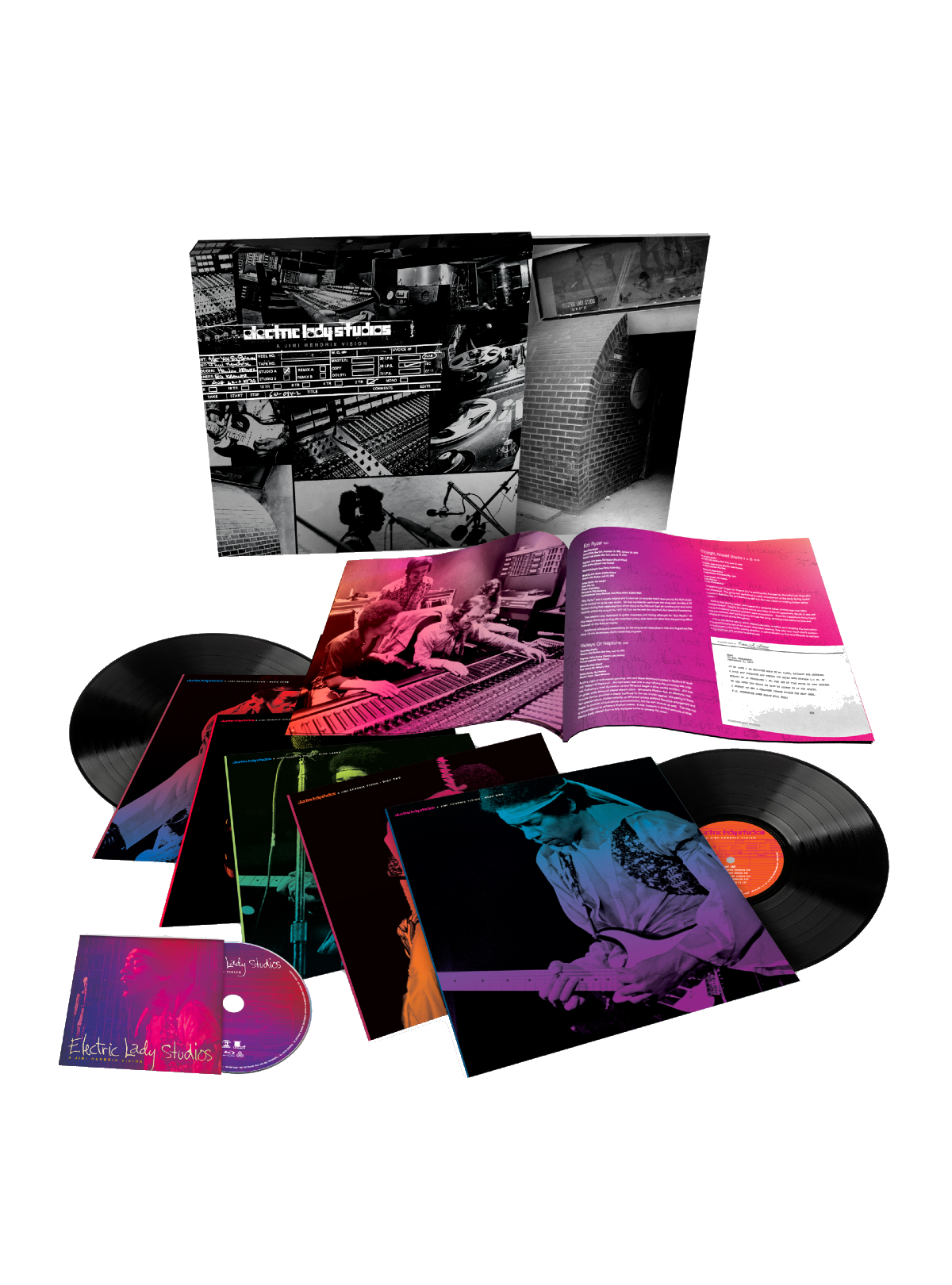 Electric Lady Studios: A Jimi Hendrix Vision - 5LP/1 Blu-ray Box Electric Lady Studios: A Jimi Hendrix Vision - 5LP/1 Blu-ray Box