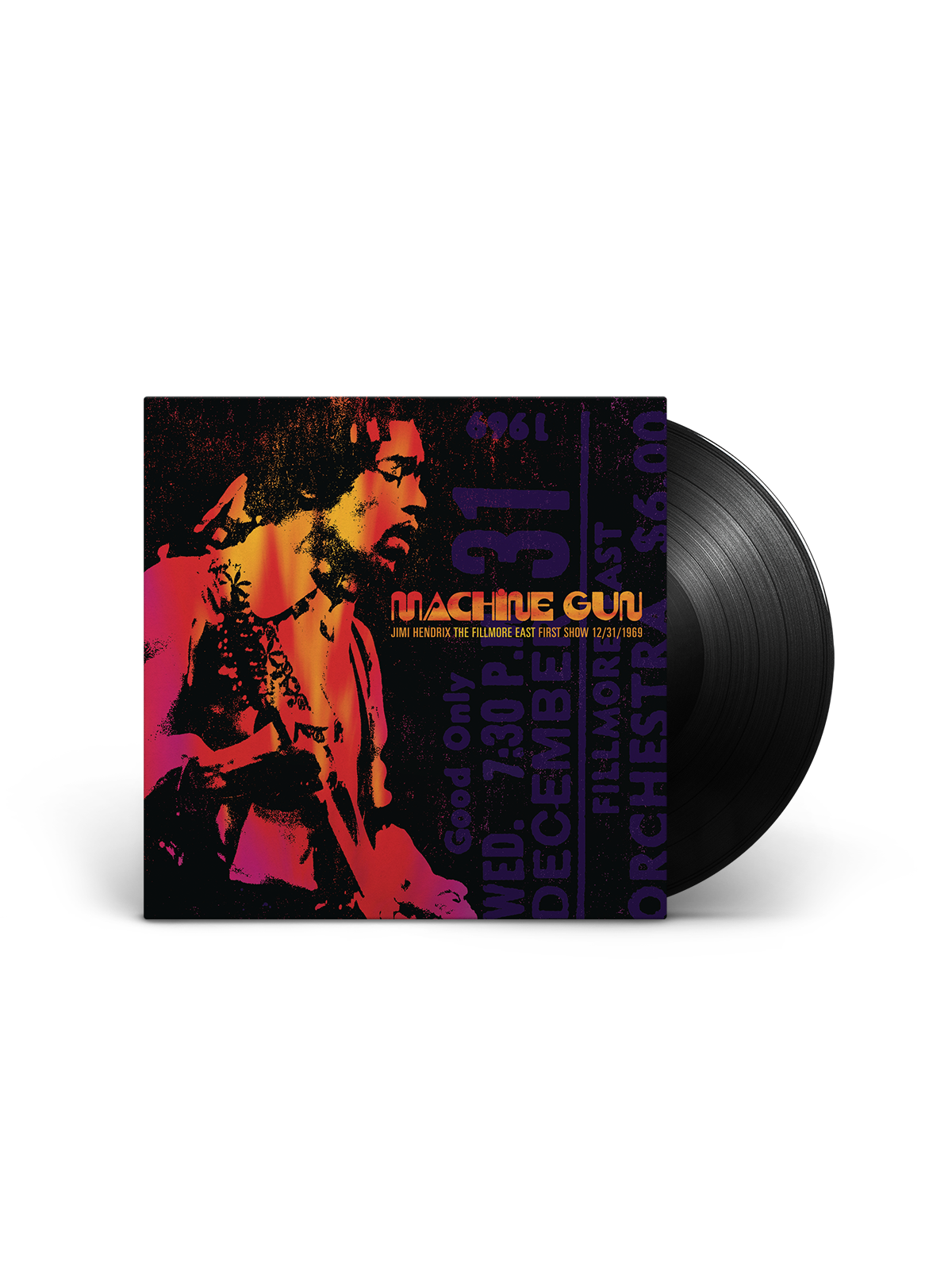 米2discs LP Jimi Hendrix Machine Gun: The Fillmore East First Show 12/31/1969 889853541713 Experience Hendrix, Legacy /00660 Machine Gun: The Fillmore East 12/31/1969 (First Show) - 2LP Vinyl