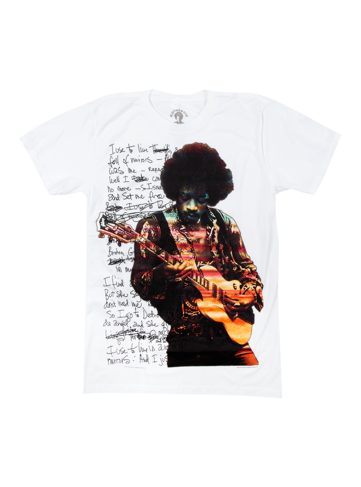 Room Full Of Mirrors White Tee