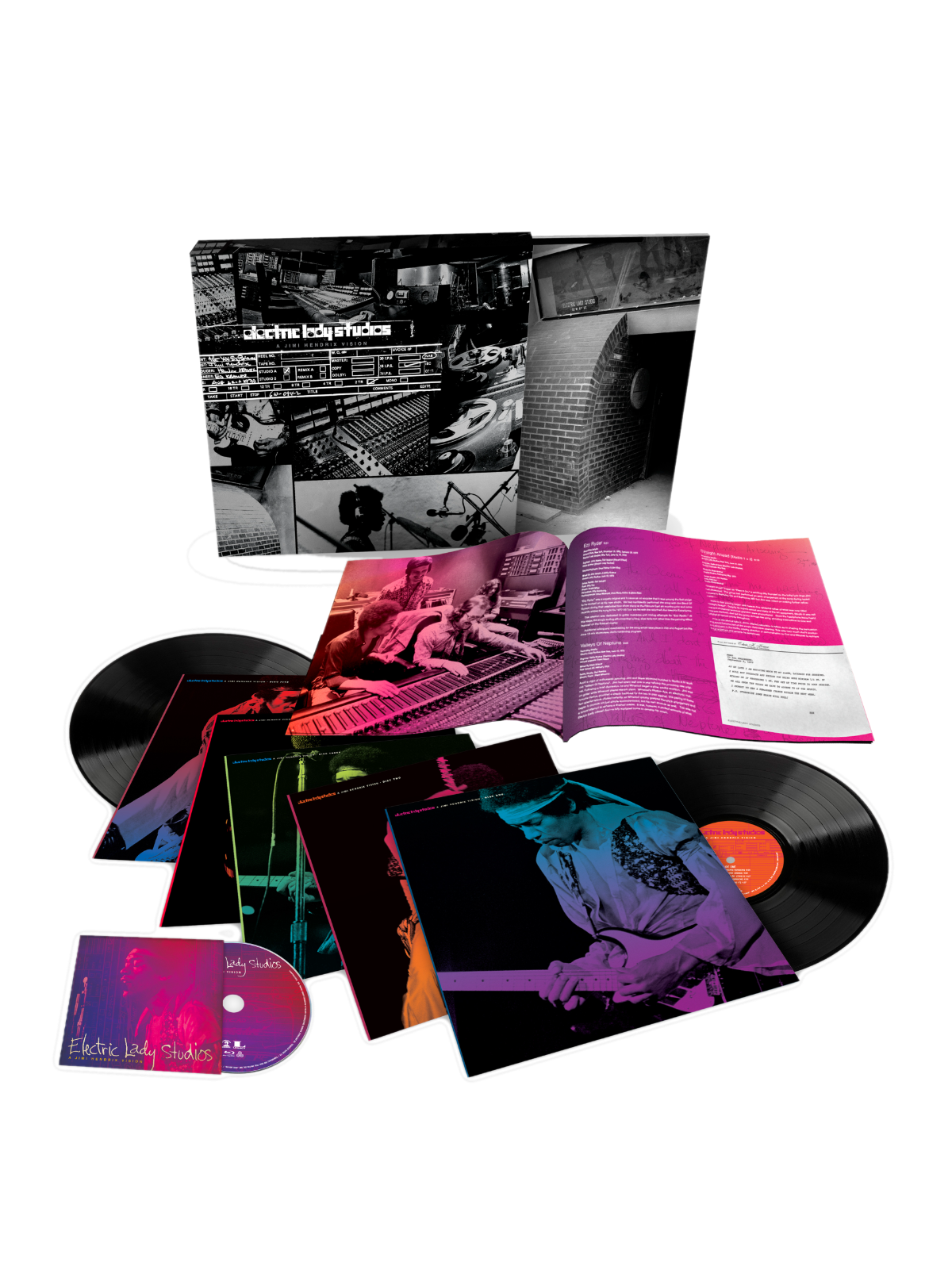 Electric Lady Studios: A Jimi Hendrix Vision 5LP/1BR