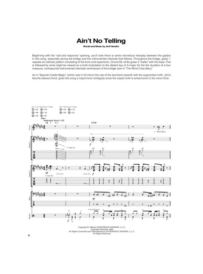 Jimi Hendrix: The Complete Scores