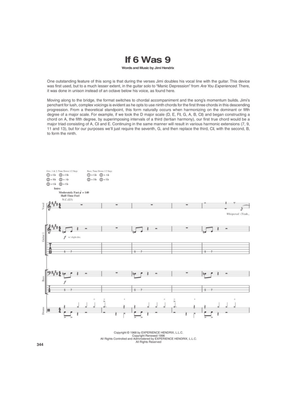 Jimi Hendrix: The Complete Scores