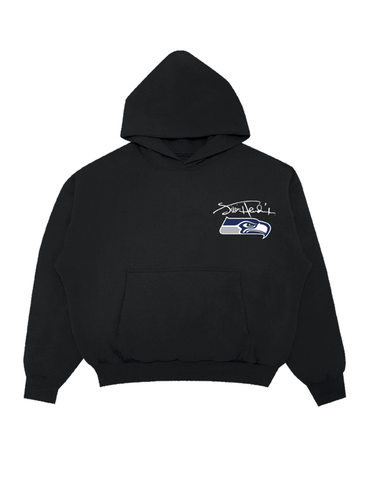 Jimi Hendrix x Seattle Seahawks Haze Hoodie