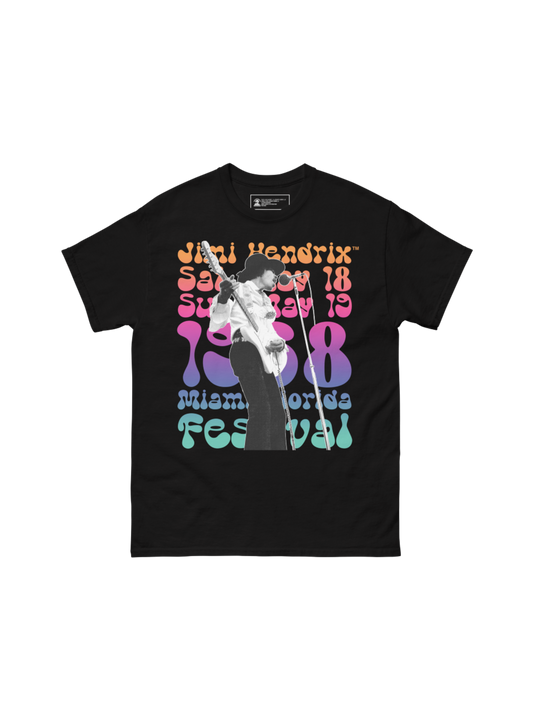 Miami Pop Festival Gradient Tee