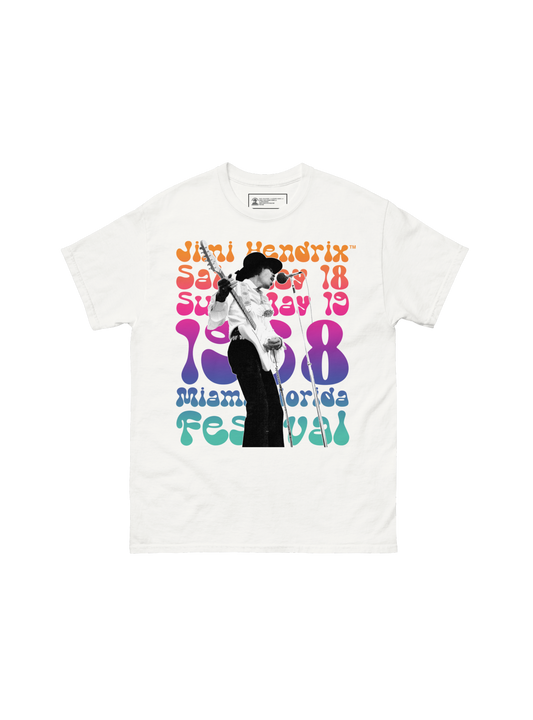 Miami Pop Festival Gradient Tee