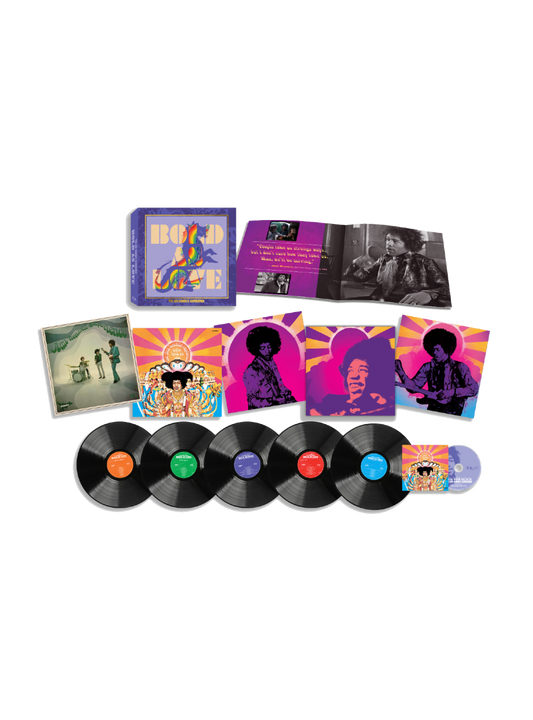 The Jimi Hendrix Experience: Bold As Love - 5LP/1 Blu-ray Box Set