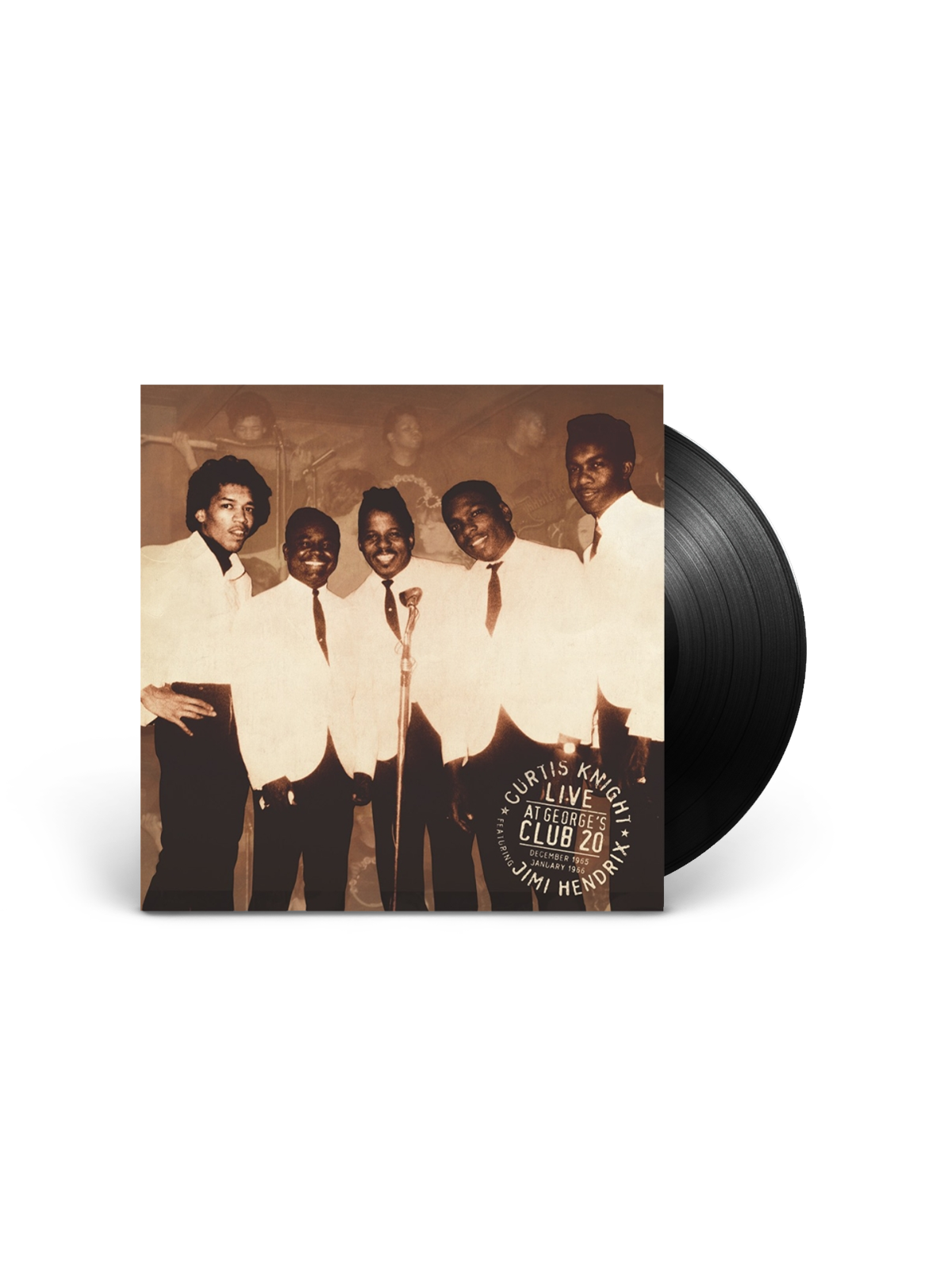 Curtis Knight feat. Jimi Hendrix: Live at George's Club 2LP DAGGER RECORDS