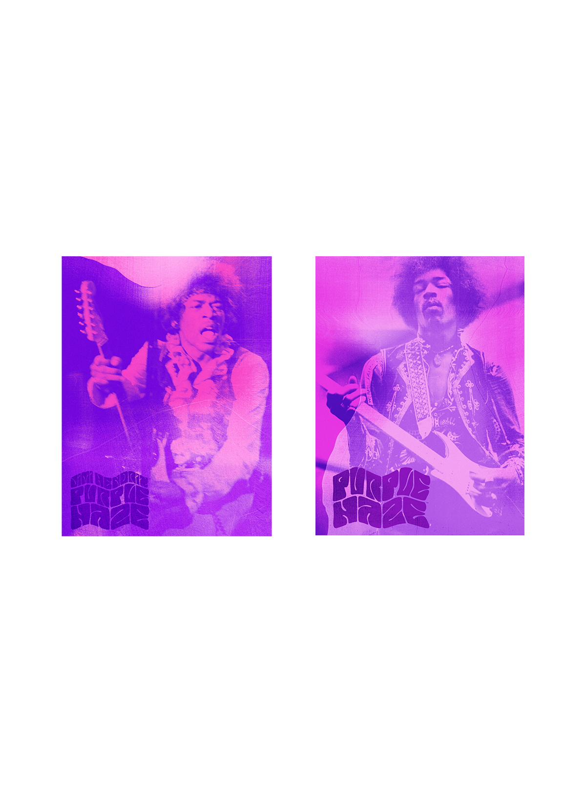 Purple Haze Sticker Set – Authentic Hendrix