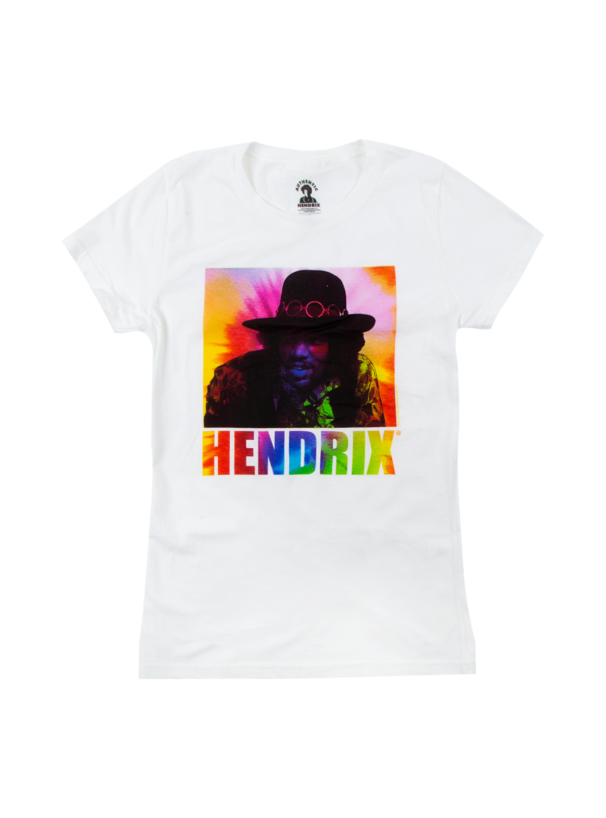 White Psychedelic Square Junior Tee