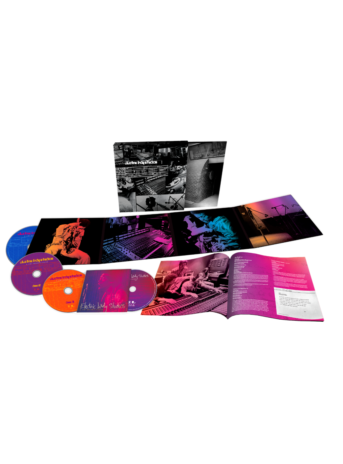 Electric Lady Studios: A Jimi Hendrix Vision 3CD/1BR